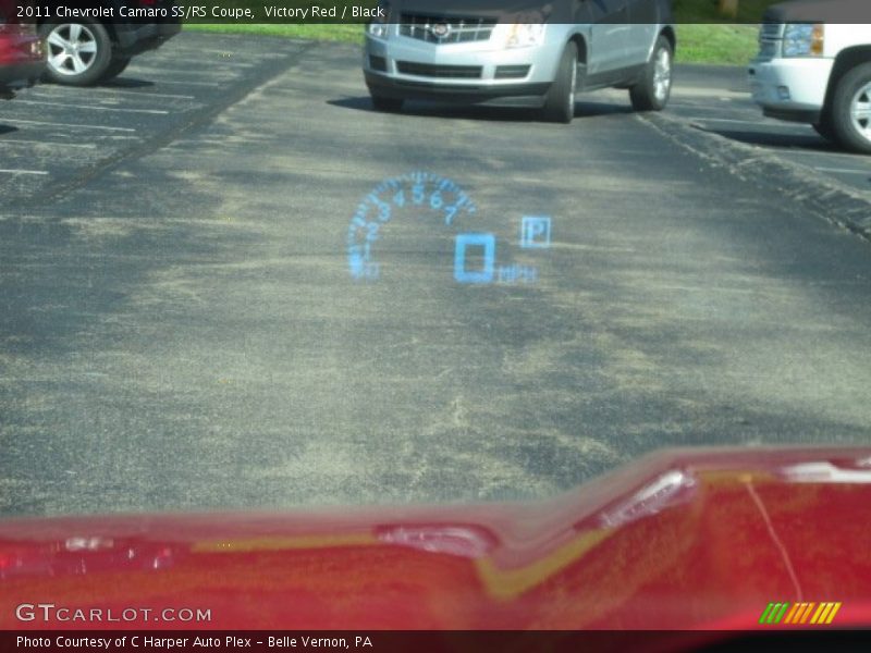 Victory Red / Black 2011 Chevrolet Camaro SS/RS Coupe