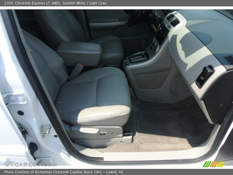 Summit White / Light Gray 2005 Chevrolet Equinox LT AWD