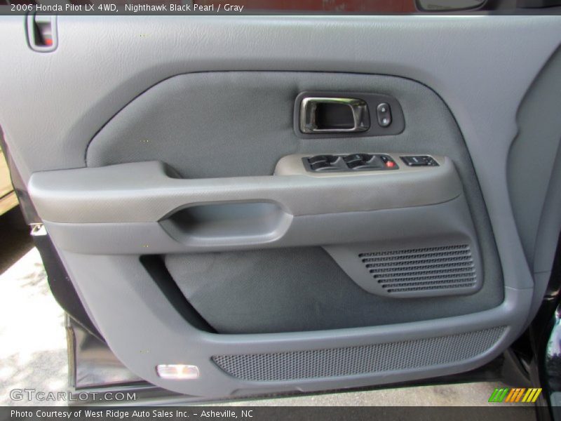 Nighthawk Black Pearl / Gray 2006 Honda Pilot LX 4WD