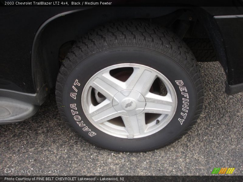 Black / Medium Pewter 2003 Chevrolet TrailBlazer LTZ 4x4