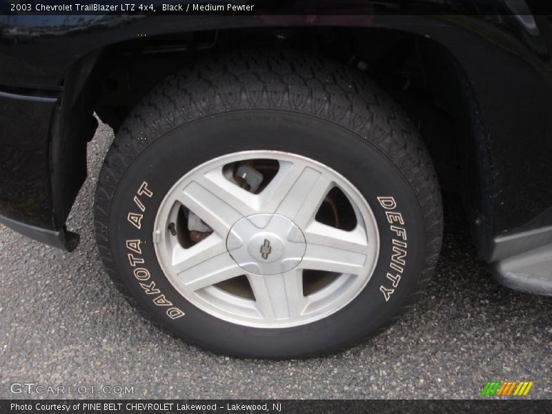 Black / Medium Pewter 2003 Chevrolet TrailBlazer LTZ 4x4