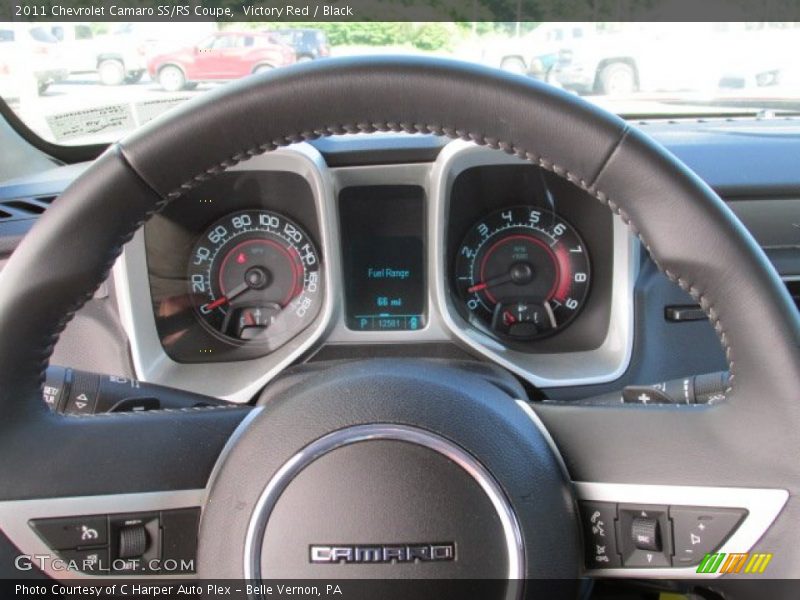 Victory Red / Black 2011 Chevrolet Camaro SS/RS Coupe
