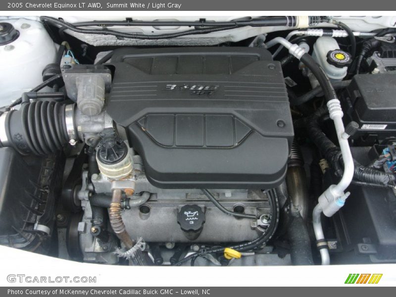 Summit White / Light Gray 2005 Chevrolet Equinox LT AWD