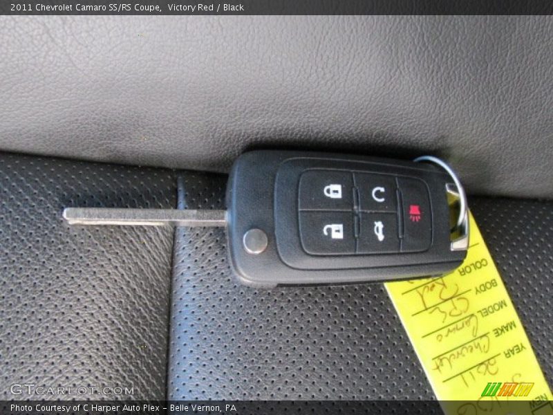 Victory Red / Black 2011 Chevrolet Camaro SS/RS Coupe