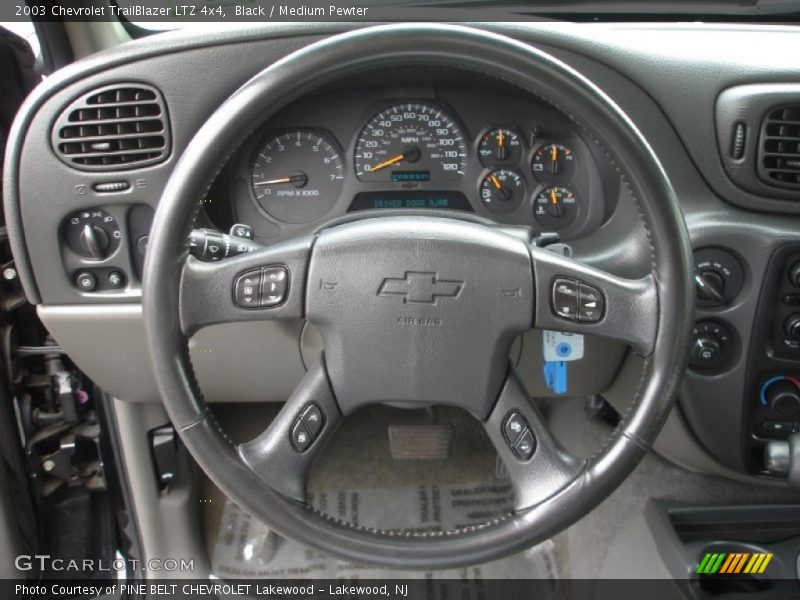 Black / Medium Pewter 2003 Chevrolet TrailBlazer LTZ 4x4