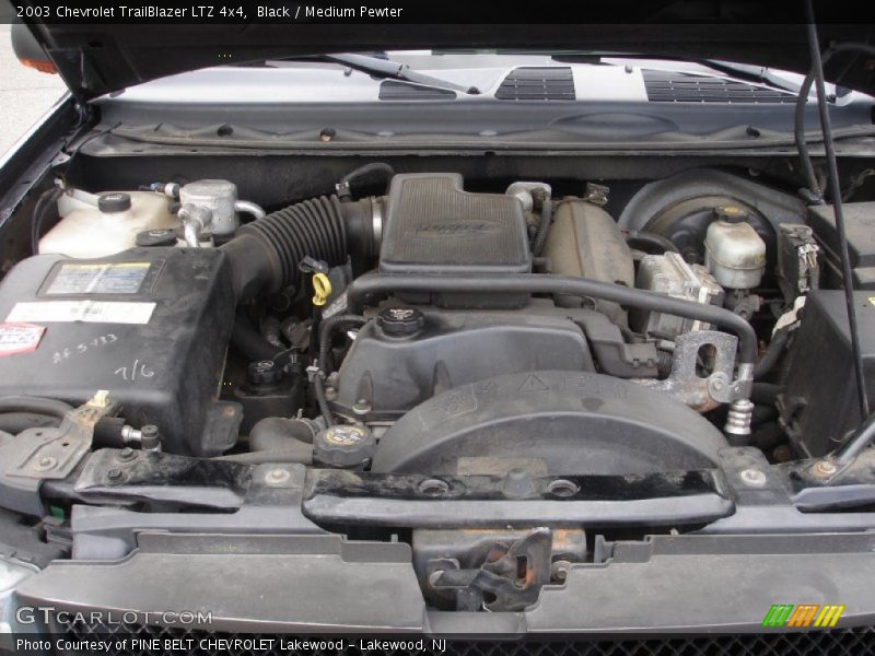 Black / Medium Pewter 2003 Chevrolet TrailBlazer LTZ 4x4