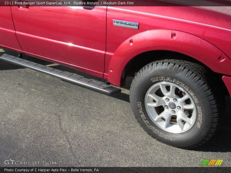 Redfire Metallic / Medium Dark Flint 2011 Ford Ranger Sport SuperCab 4x4