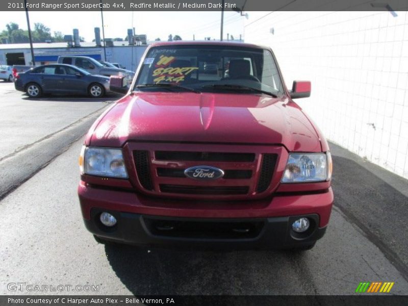 Redfire Metallic / Medium Dark Flint 2011 Ford Ranger Sport SuperCab 4x4