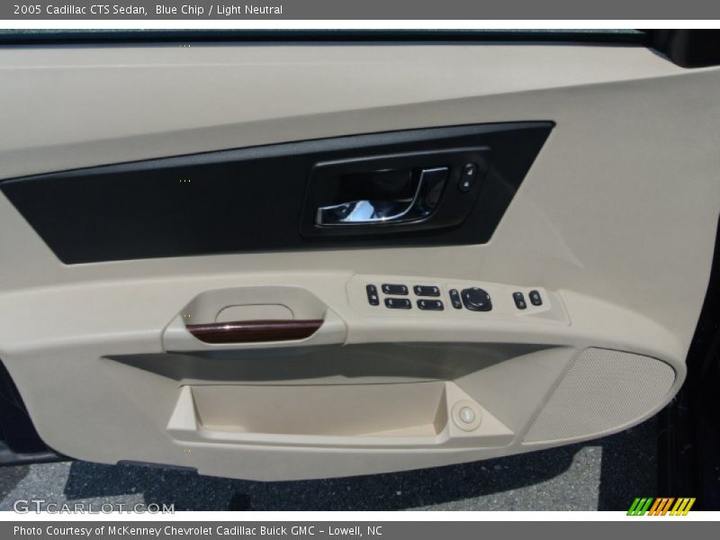 Blue Chip / Light Neutral 2005 Cadillac CTS Sedan
