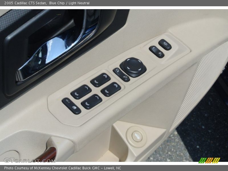 Blue Chip / Light Neutral 2005 Cadillac CTS Sedan