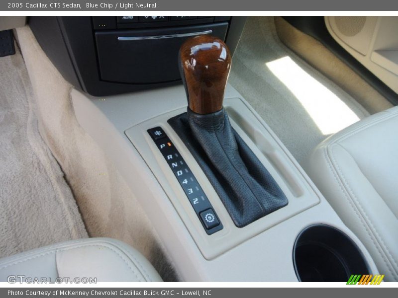 Blue Chip / Light Neutral 2005 Cadillac CTS Sedan