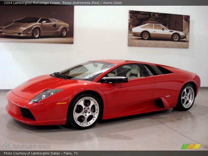 Rosso Andromeda (Red) / Avorio Lilium 2004 Lamborghini Murcielago Coupe