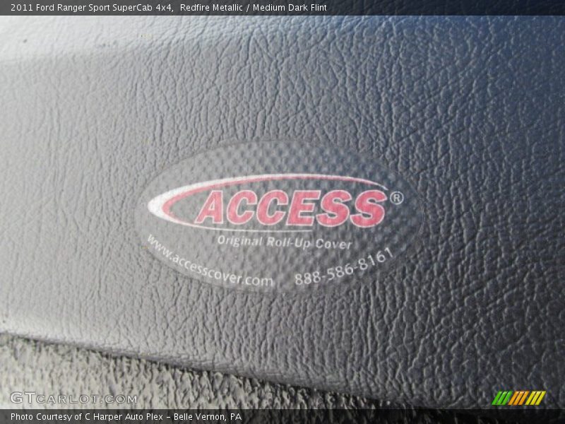 Redfire Metallic / Medium Dark Flint 2011 Ford Ranger Sport SuperCab 4x4