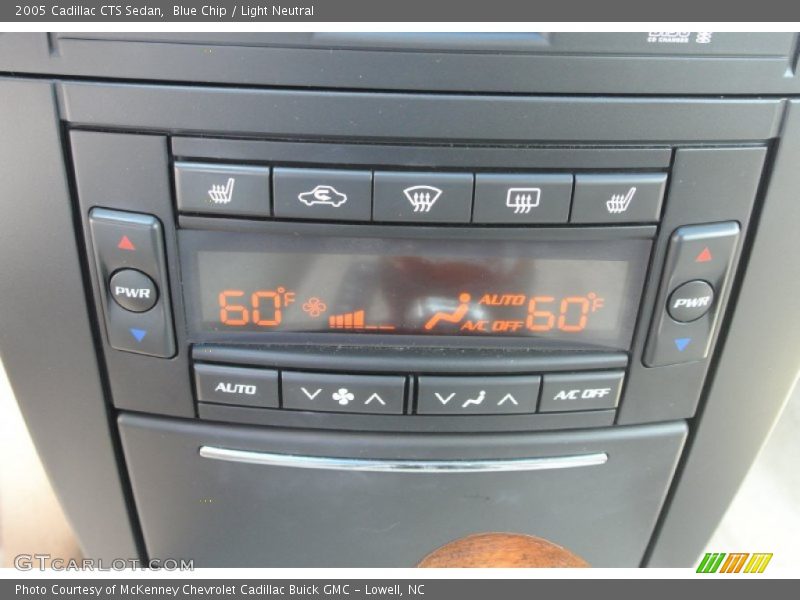Blue Chip / Light Neutral 2005 Cadillac CTS Sedan