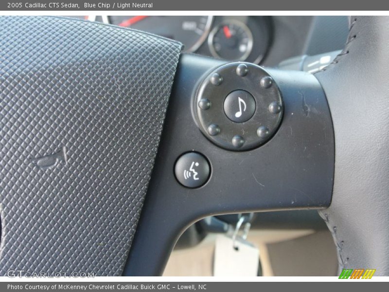 Blue Chip / Light Neutral 2005 Cadillac CTS Sedan