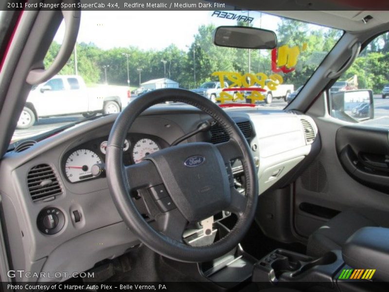 Redfire Metallic / Medium Dark Flint 2011 Ford Ranger Sport SuperCab 4x4