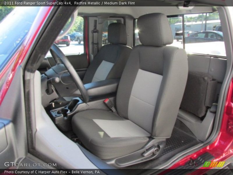Redfire Metallic / Medium Dark Flint 2011 Ford Ranger Sport SuperCab 4x4