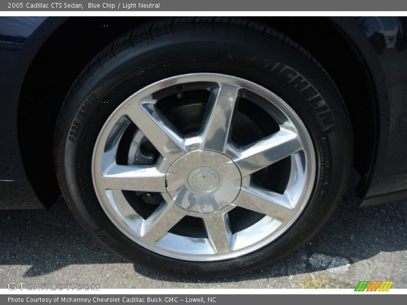 Blue Chip / Light Neutral 2005 Cadillac CTS Sedan