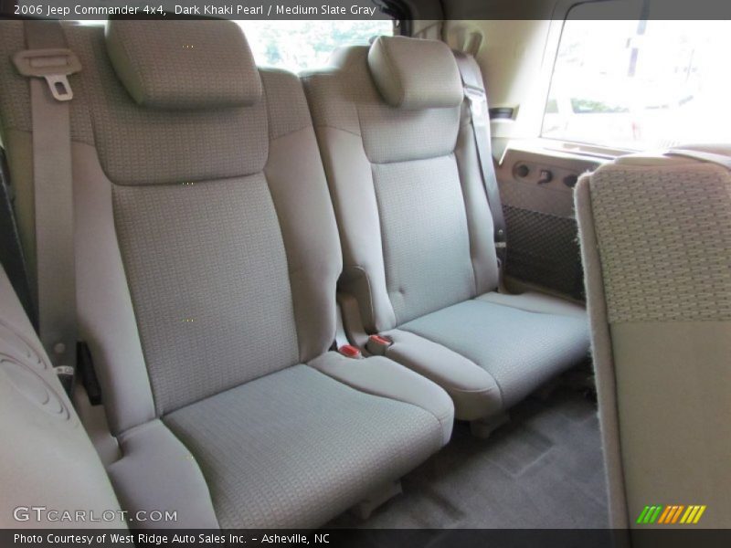 Dark Khaki Pearl / Medium Slate Gray 2006 Jeep Commander 4x4