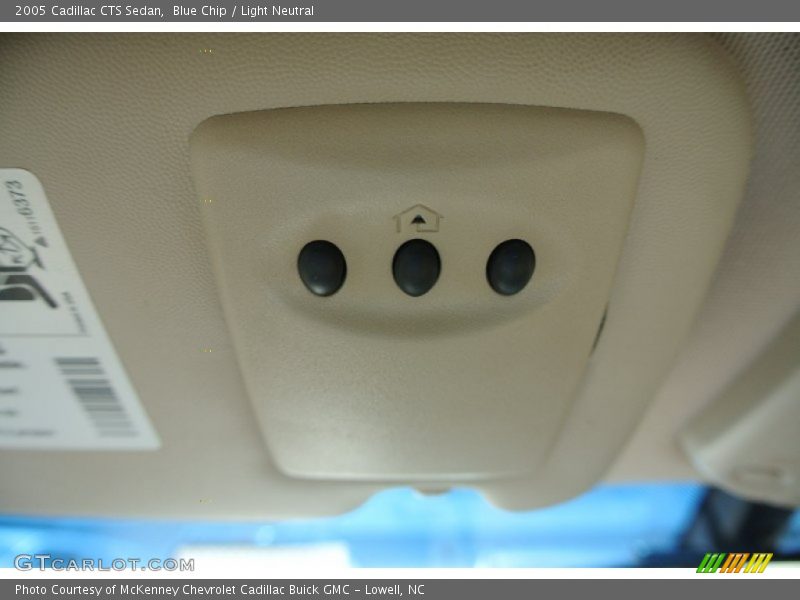 Blue Chip / Light Neutral 2005 Cadillac CTS Sedan