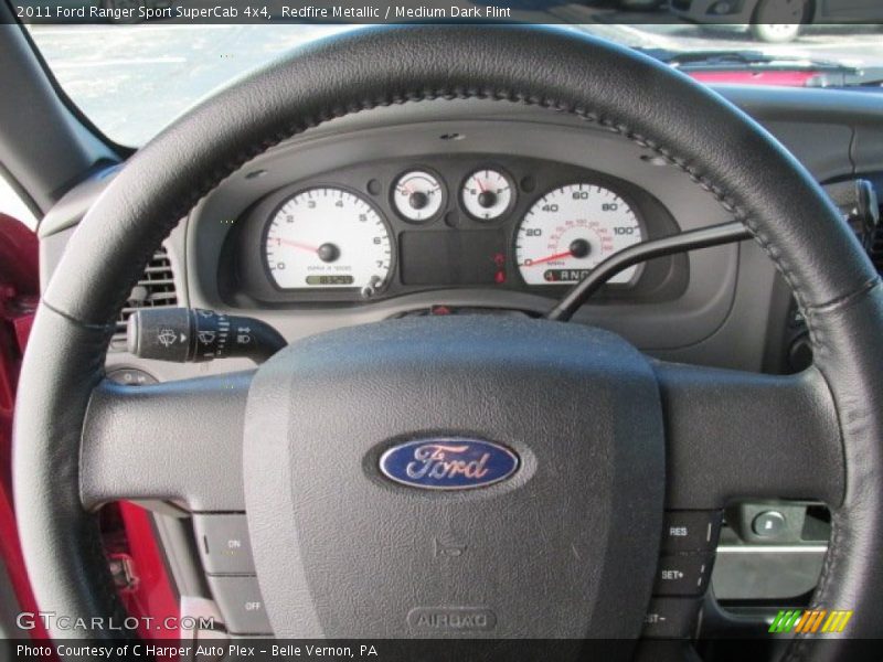 Redfire Metallic / Medium Dark Flint 2011 Ford Ranger Sport SuperCab 4x4