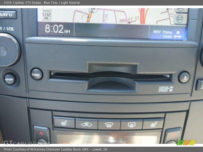 Blue Chip / Light Neutral 2005 Cadillac CTS Sedan
