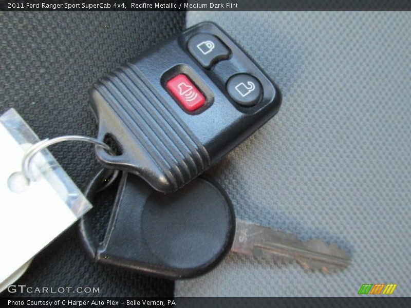 Redfire Metallic / Medium Dark Flint 2011 Ford Ranger Sport SuperCab 4x4
