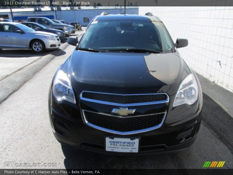 Black / Jet Black 2013 Chevrolet Equinox LT AWD