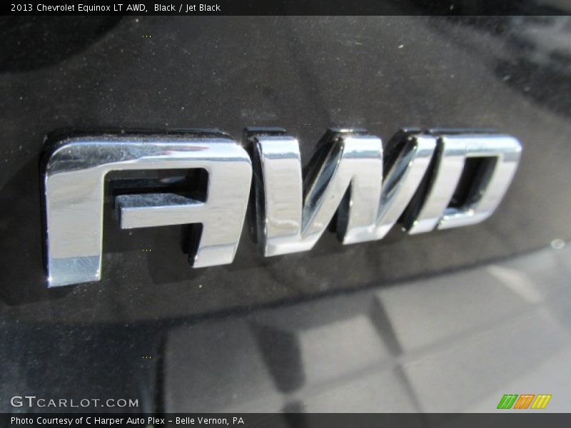 Black / Jet Black 2013 Chevrolet Equinox LT AWD