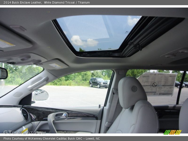Sunroof of 2014 Enclave Leather