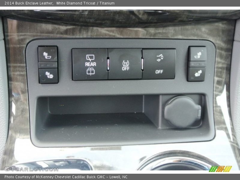 Controls of 2014 Enclave Leather