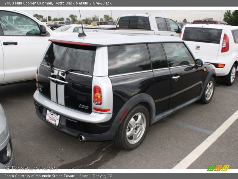 Astro Black Metallic / Grey/Black 2008 Mini Cooper Clubman
