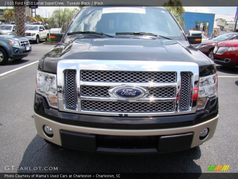 Tuxedo Black / Black 2010 Ford F150 Lariat SuperCrew