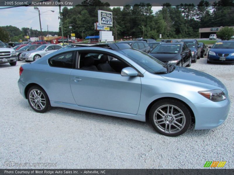 Azure Pearl / Dark Gray 2005 Scion tC