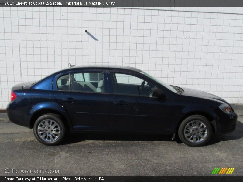 Imperial Blue Metallic / Gray 2010 Chevrolet Cobalt LS Sedan