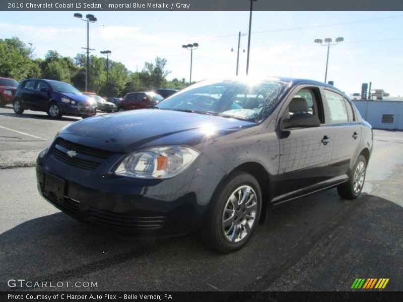 Imperial Blue Metallic / Gray 2010 Chevrolet Cobalt LS Sedan