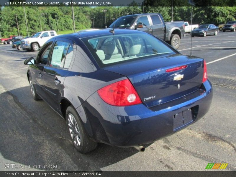 Imperial Blue Metallic / Gray 2010 Chevrolet Cobalt LS Sedan
