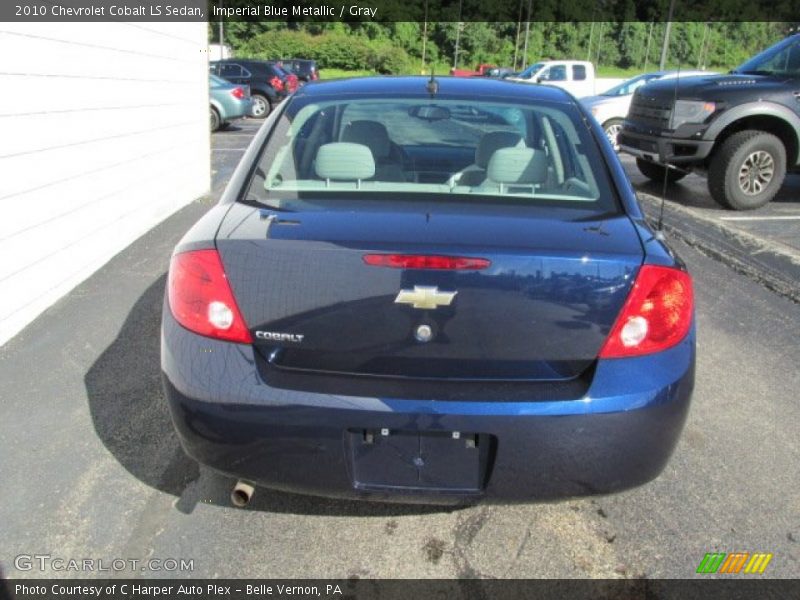Imperial Blue Metallic / Gray 2010 Chevrolet Cobalt LS Sedan