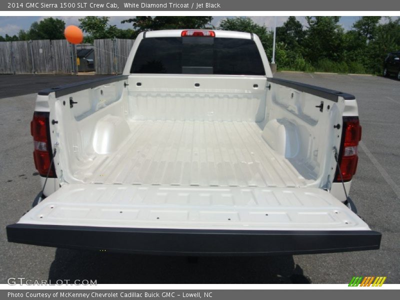 White Diamond Tricoat / Jet Black 2014 GMC Sierra 1500 SLT Crew Cab