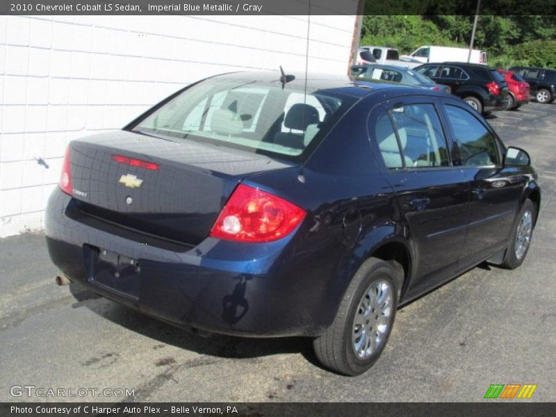 Imperial Blue Metallic / Gray 2010 Chevrolet Cobalt LS Sedan