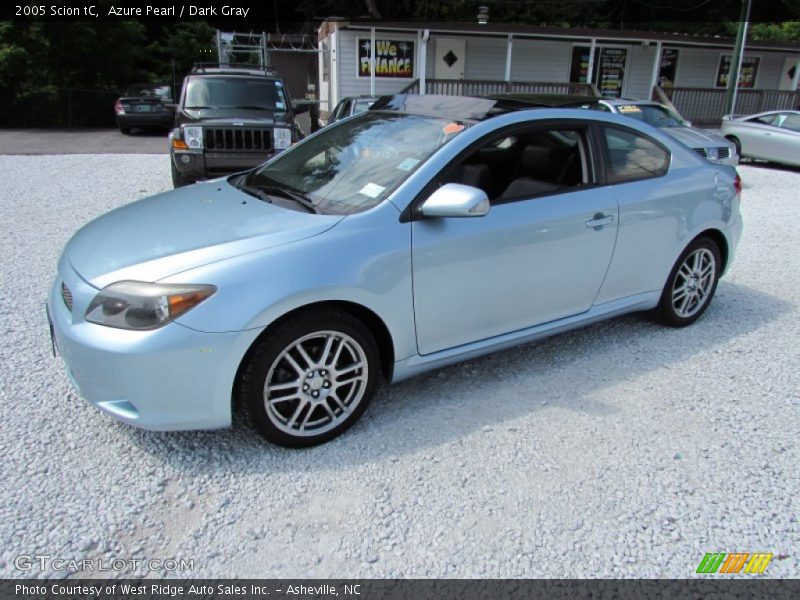 Azure Pearl / Dark Gray 2005 Scion tC