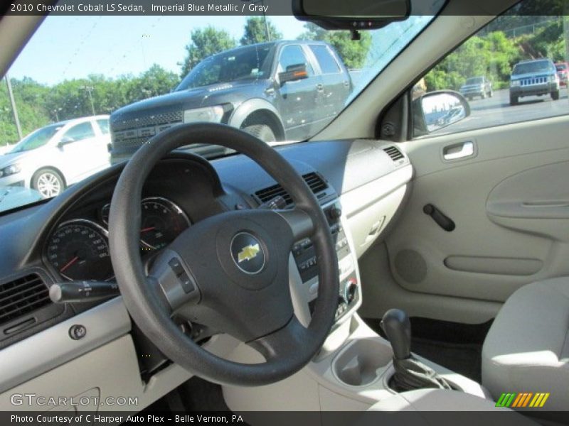 Imperial Blue Metallic / Gray 2010 Chevrolet Cobalt LS Sedan