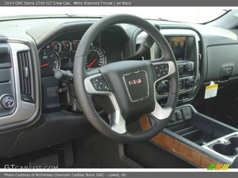  2014 Sierra 1500 SLT Crew Cab Steering Wheel