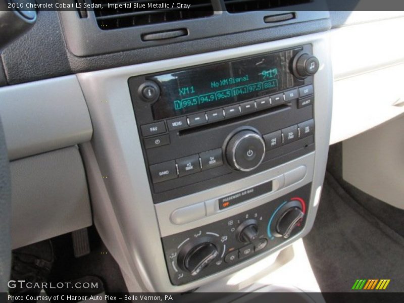 Imperial Blue Metallic / Gray 2010 Chevrolet Cobalt LS Sedan