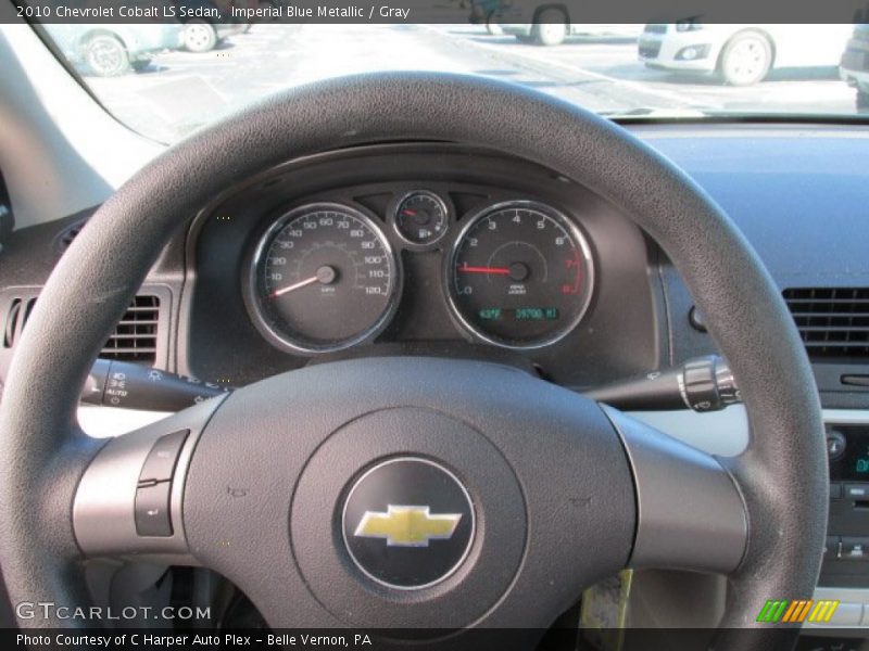 Imperial Blue Metallic / Gray 2010 Chevrolet Cobalt LS Sedan