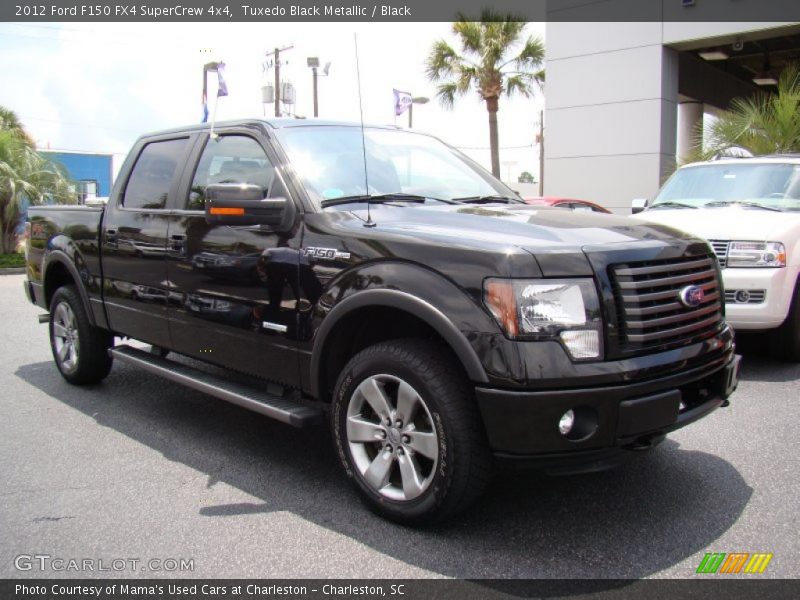 Tuxedo Black Metallic / Black 2012 Ford F150 FX4 SuperCrew 4x4