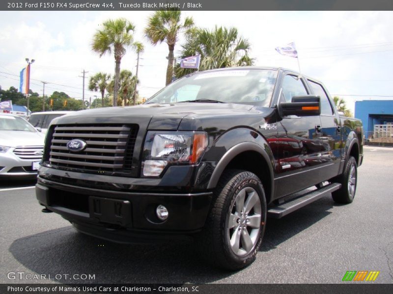 Tuxedo Black Metallic / Black 2012 Ford F150 FX4 SuperCrew 4x4
