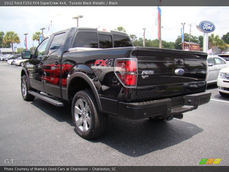 Tuxedo Black Metallic / Black 2012 Ford F150 FX4 SuperCrew 4x4