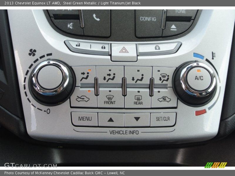 Steel Green Metallic / Light Titanium/Jet Black 2013 Chevrolet Equinox LT AWD