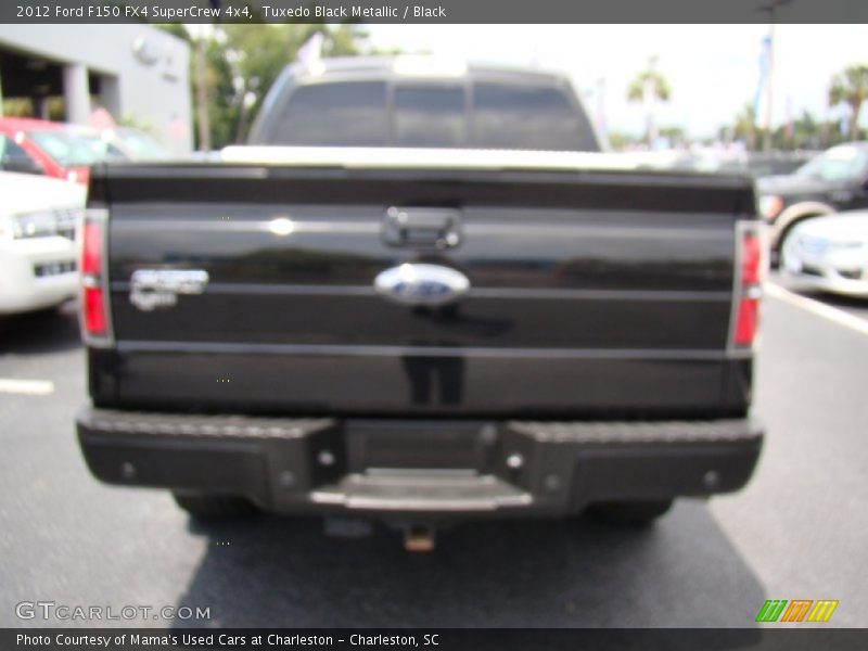 Tuxedo Black Metallic / Black 2012 Ford F150 FX4 SuperCrew 4x4